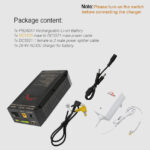 Power Supply Rechargeable 24V Lithium Ion Battery