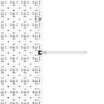 Casper single color power cord 12"