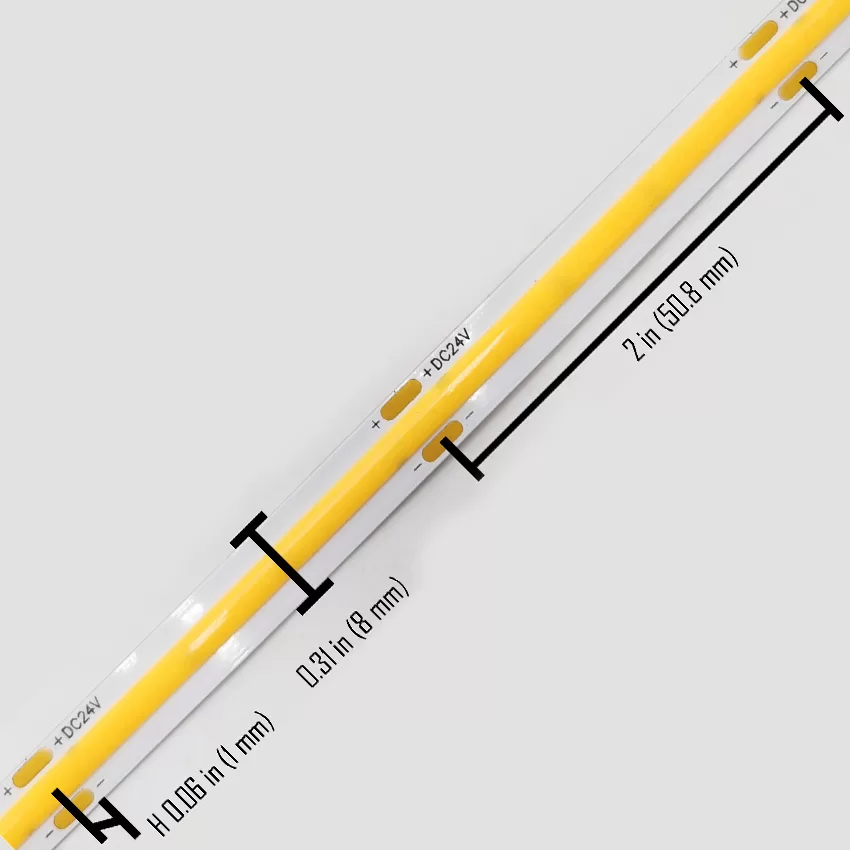 LumirTape LED Tape light COB NW 4000K 90W 10mm