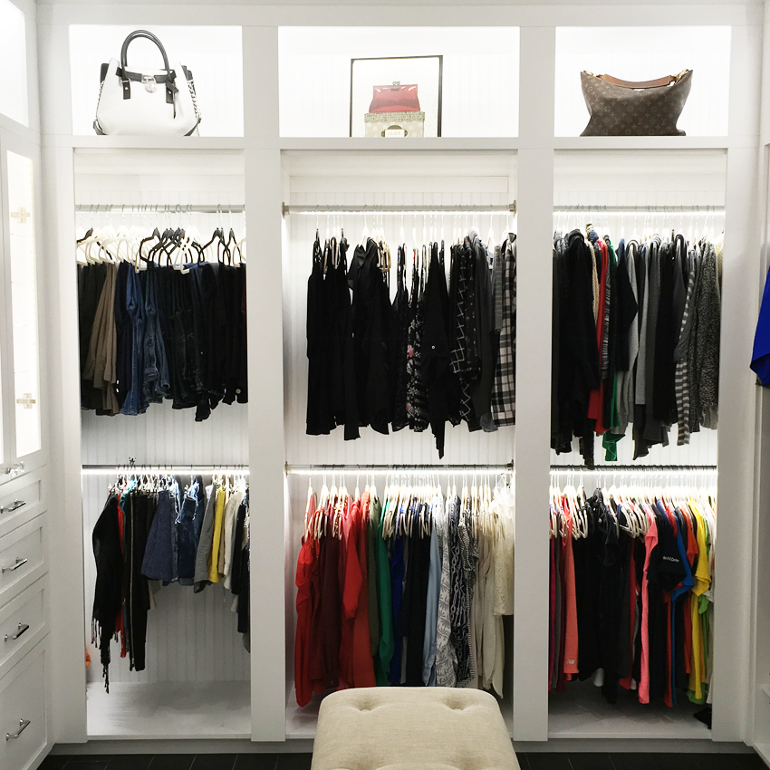 Elegant Lighting for Modern Closets