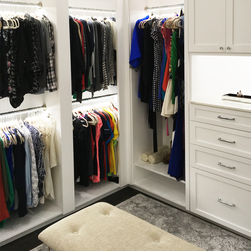 Elegant Lighting for Modern Closets