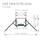 LED strip channel TRX1-D503