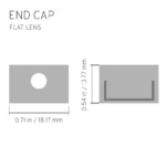 LED strip channel TRX1-D503