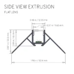 LED strip channel TRX1-D504