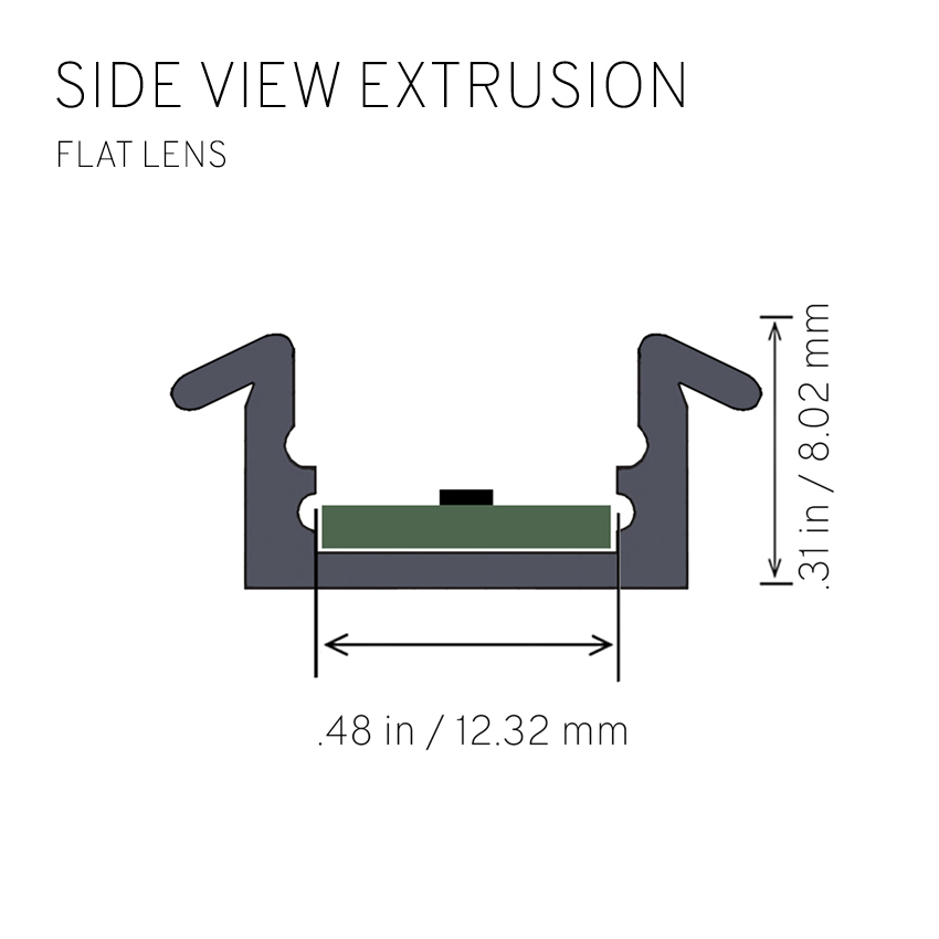 LED strip channel TRX1-L001