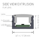 LED strip channel TRX1-L002